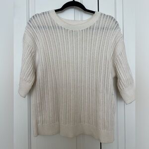 Banana Republic short sleeve sweater